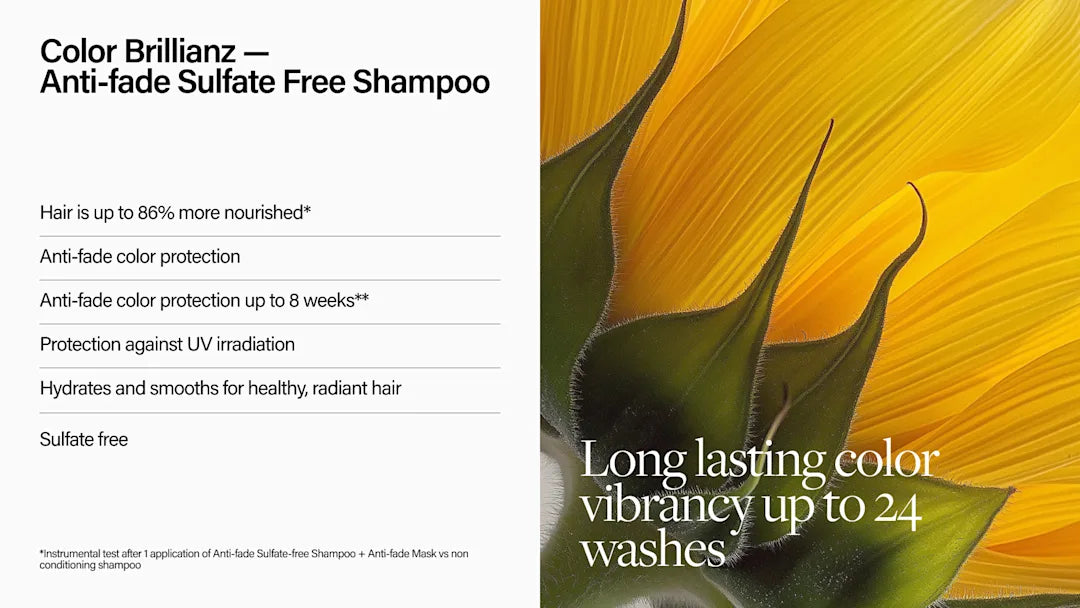 COLOR BRILLIANZ SULFATE FREE SHAMPOO