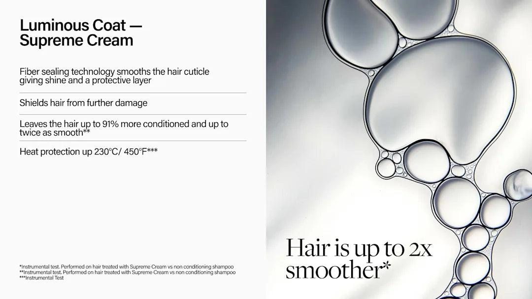 LUMINOUS COAT SUPREME CREAM