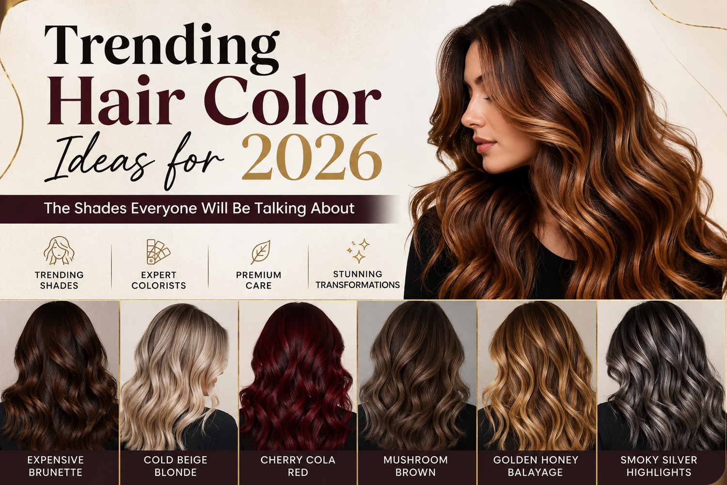 Trending Hair Color Ideas for 2026: The Shades Everyone Will Be Talking About