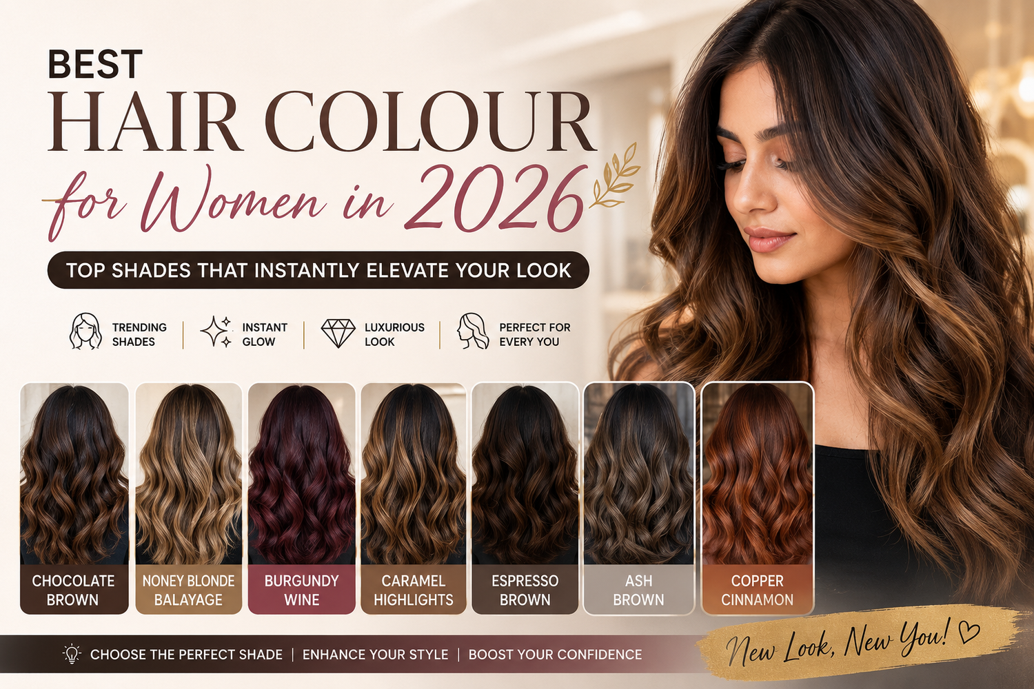 Best Hair Colour for Women in 2026: Top Shades That Instantly Elevate Your Look